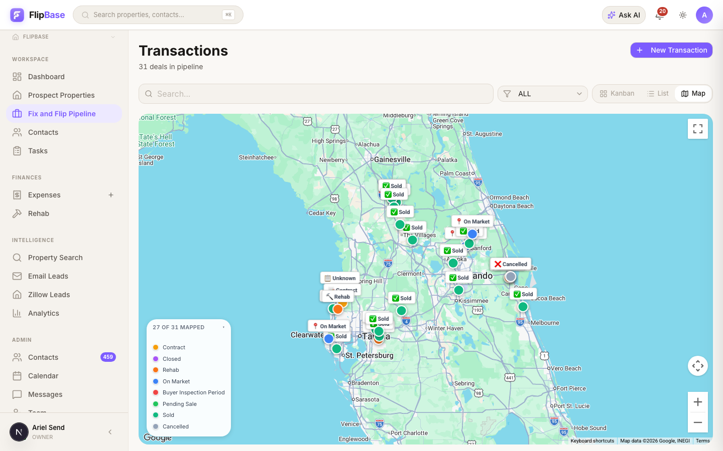 FlipBase product screenshot