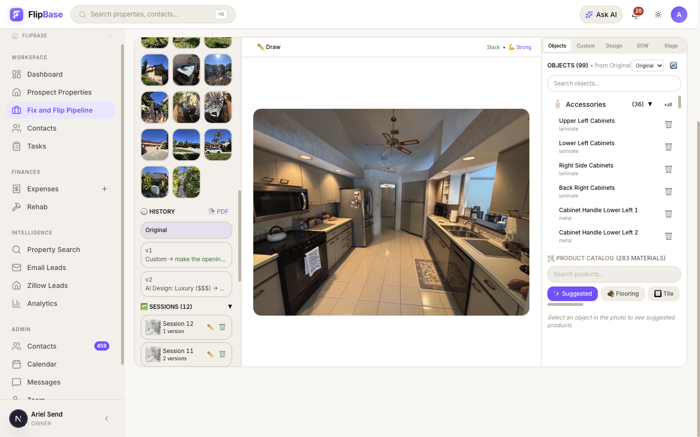 FlipBase product screenshot