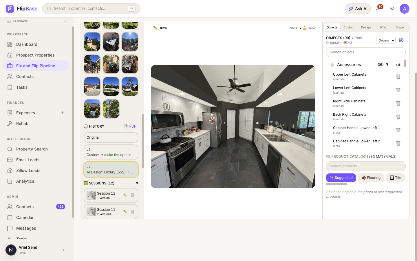 FlipBase product screenshot